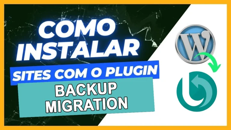 Como Instalar um Template Pronto Usando o Plugin Backup Migration